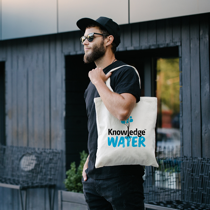 Knowledge Water Canvas Tote Bag